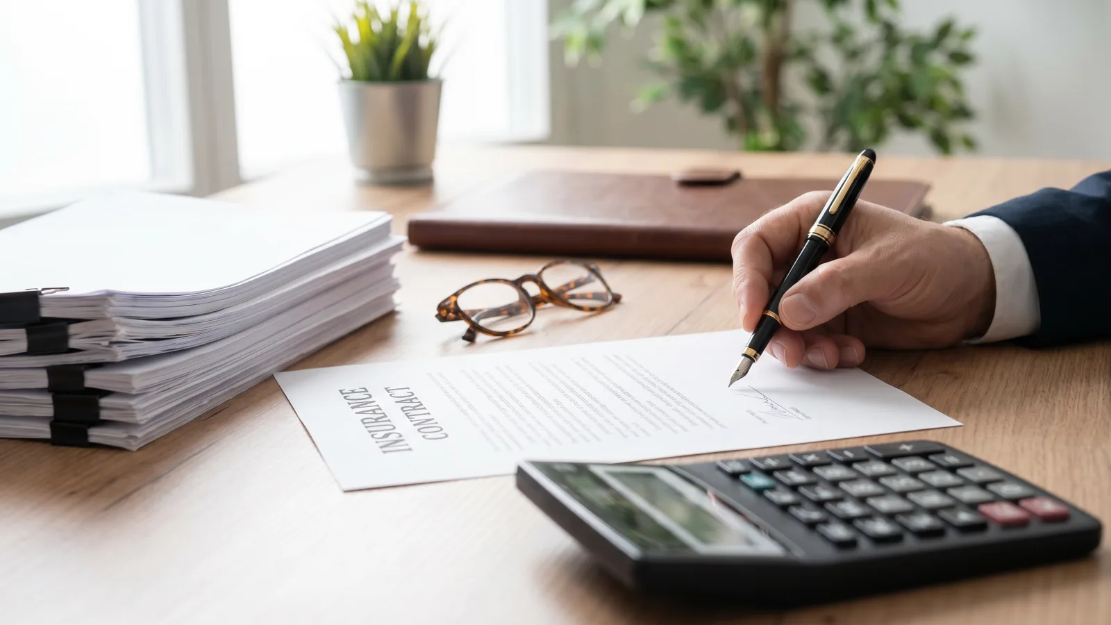 Signature d'un contrat d'assurance de responsabilité civile professionnelle