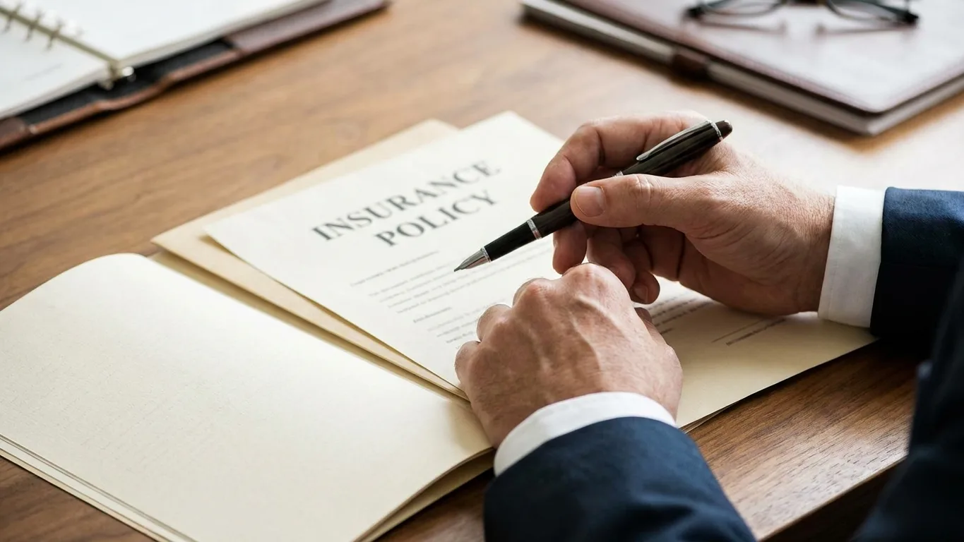 Contrat d’assurance multirisque professionnelle en cours de lecture